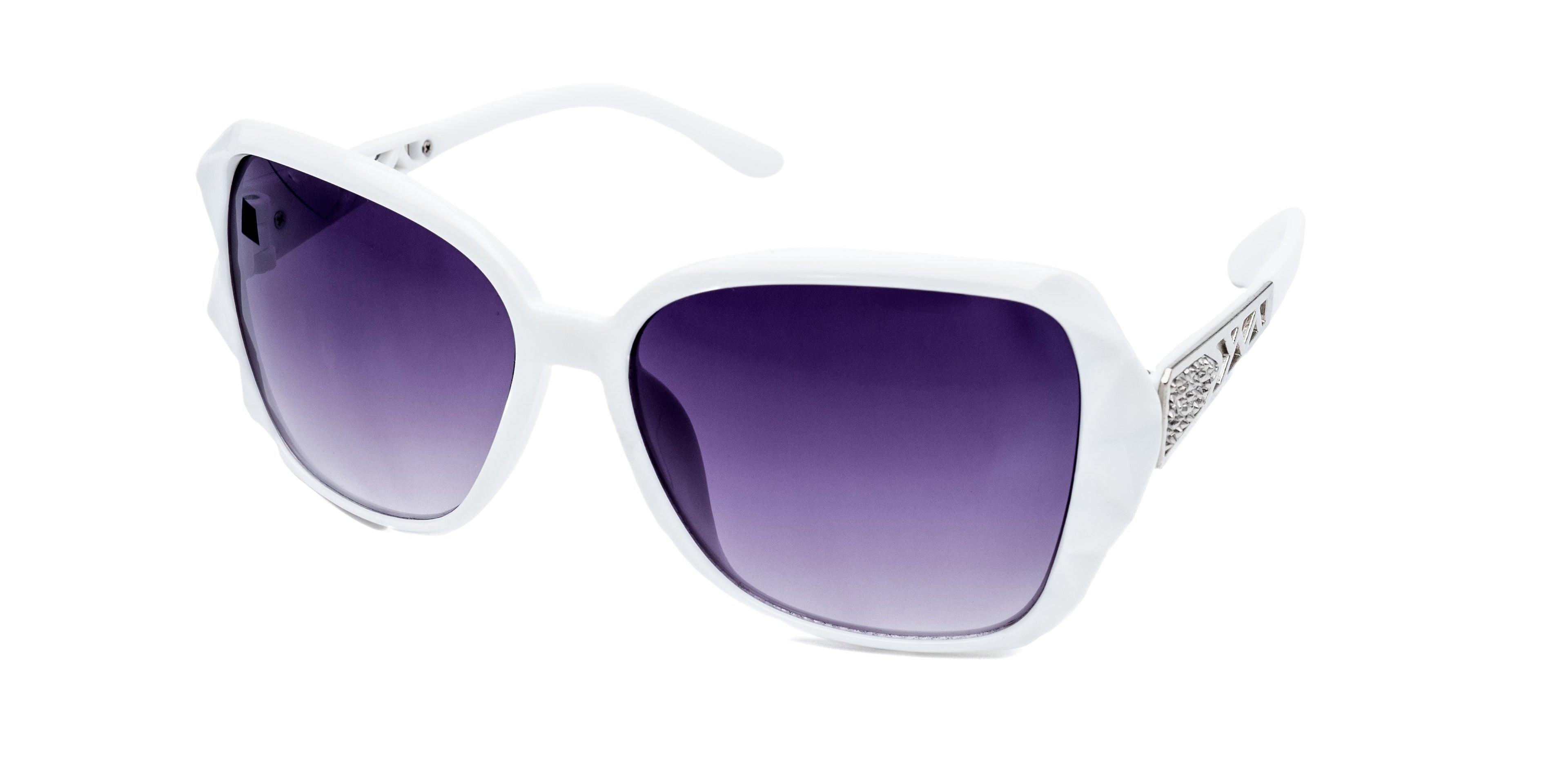 LADYBOSS SUNGLASSES - MAVENS (White)-1