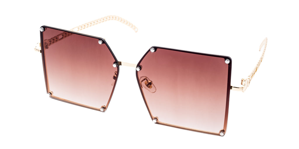 LADYBOSS SUNGLASSES - ELEVATIONS (Amber)-1