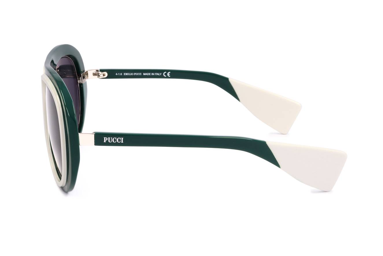 EMILIO PUCCI SUNGLASSES Mod. EP0059 SHINY DARK GREEN-2