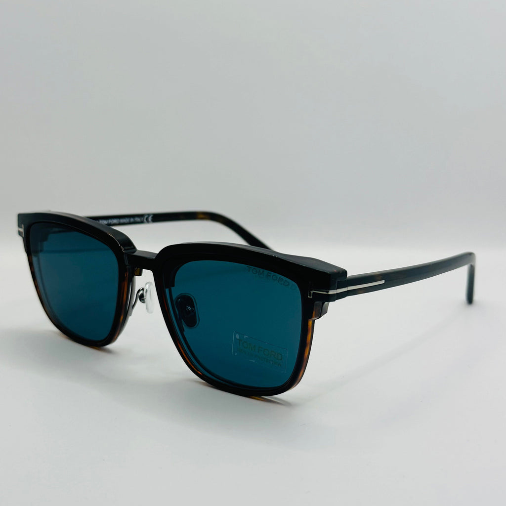 Tom Ford TF5683-B Blue Control With Magnetic Clip-On-2