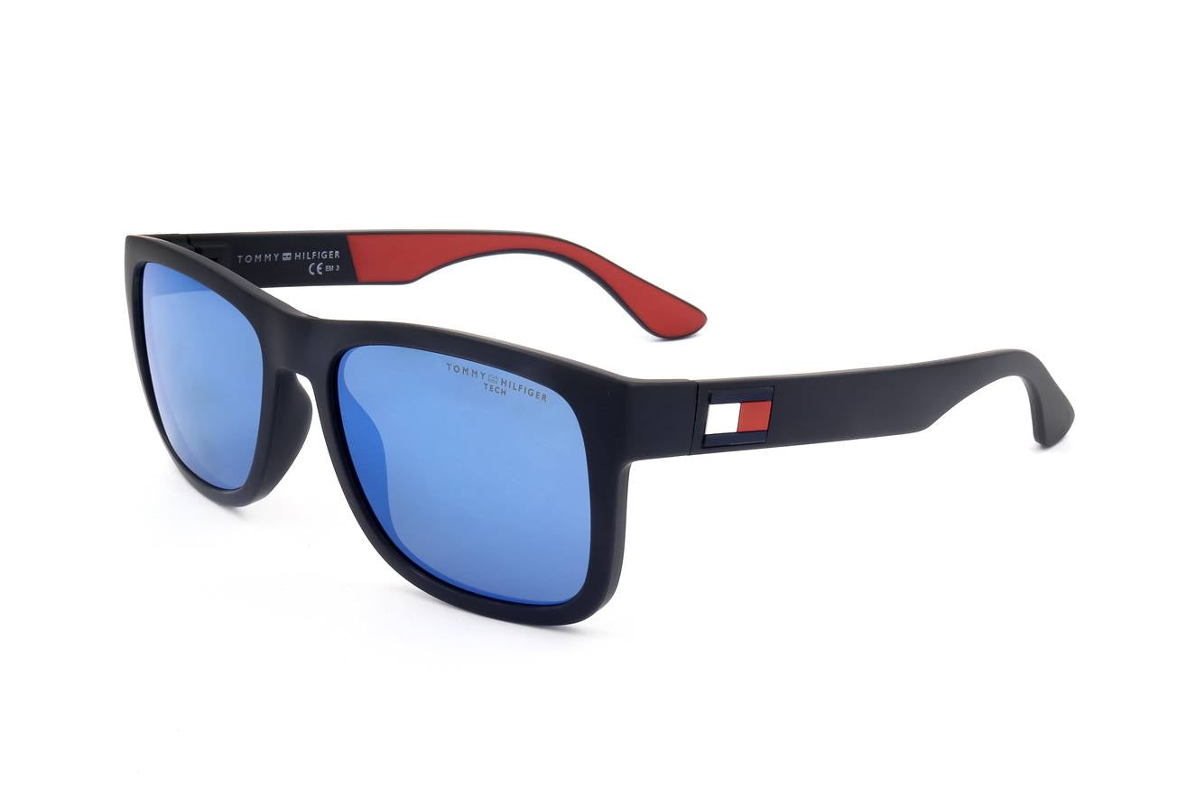 TOMMY HILFIGER SUNGLASSES - TECH LENSES Mod. TH 1556_S MATTE BLUE-0